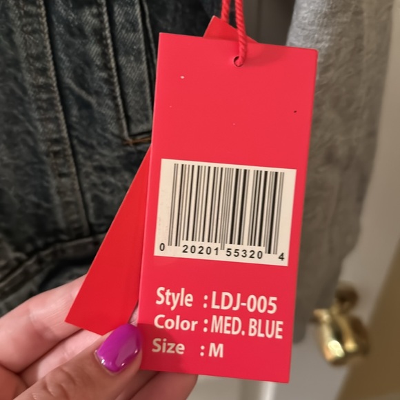 Red Label Denim Jacket - Picture 3 of 5